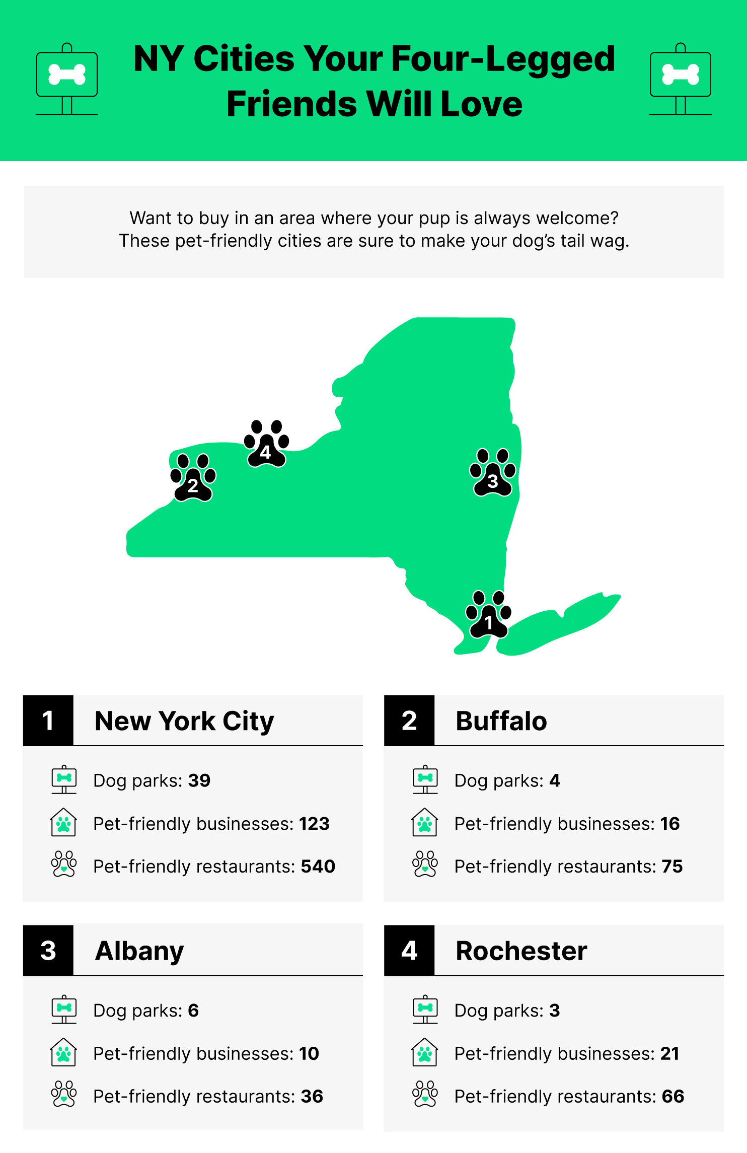 7 Dog-Friendly New York Cities and Insider Tips For City Living
