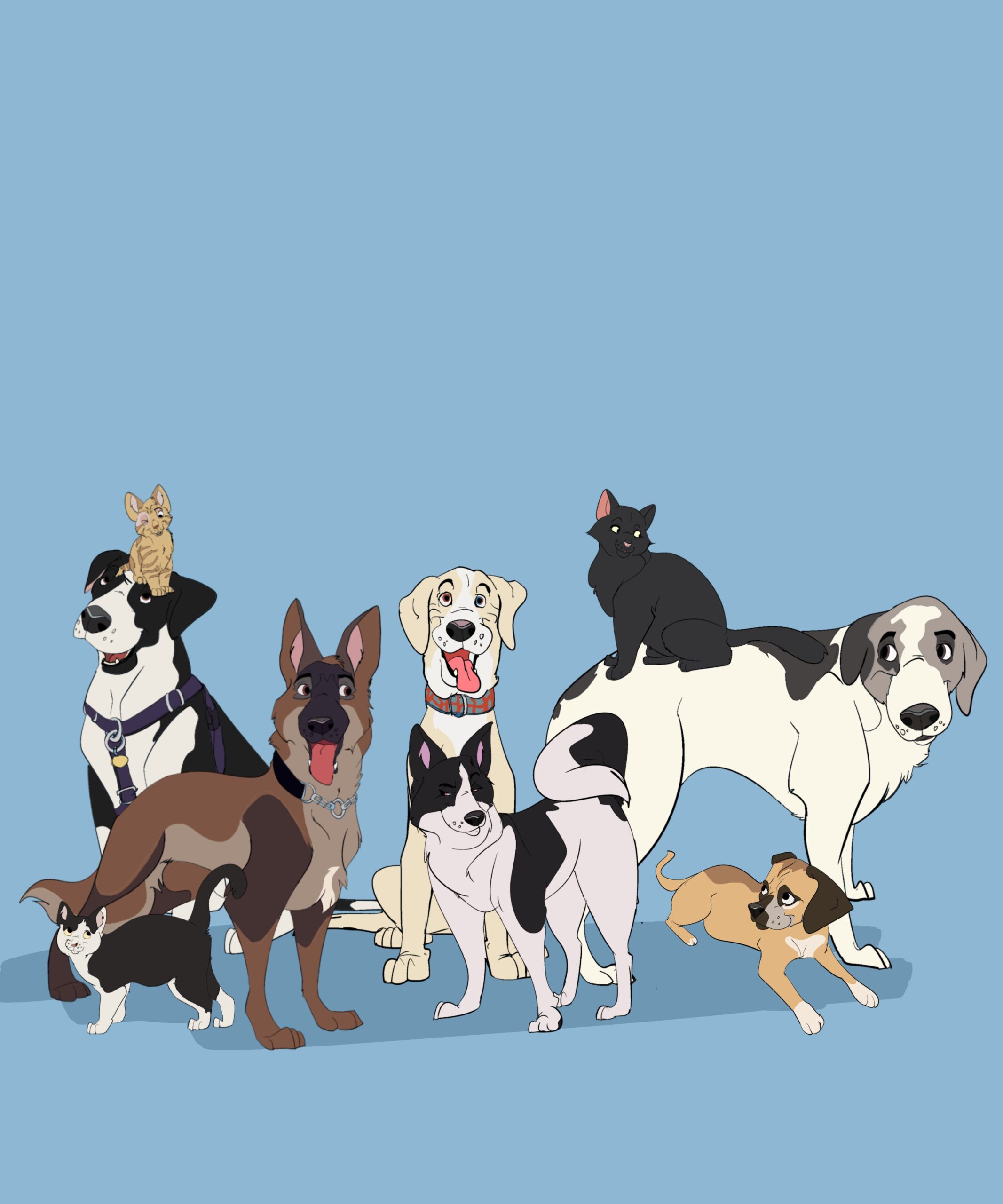 Unique Gift Idea: A Cartoon Drawing Of Your Pet